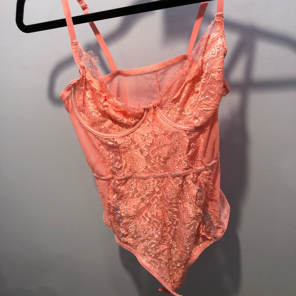 Pink lingerie